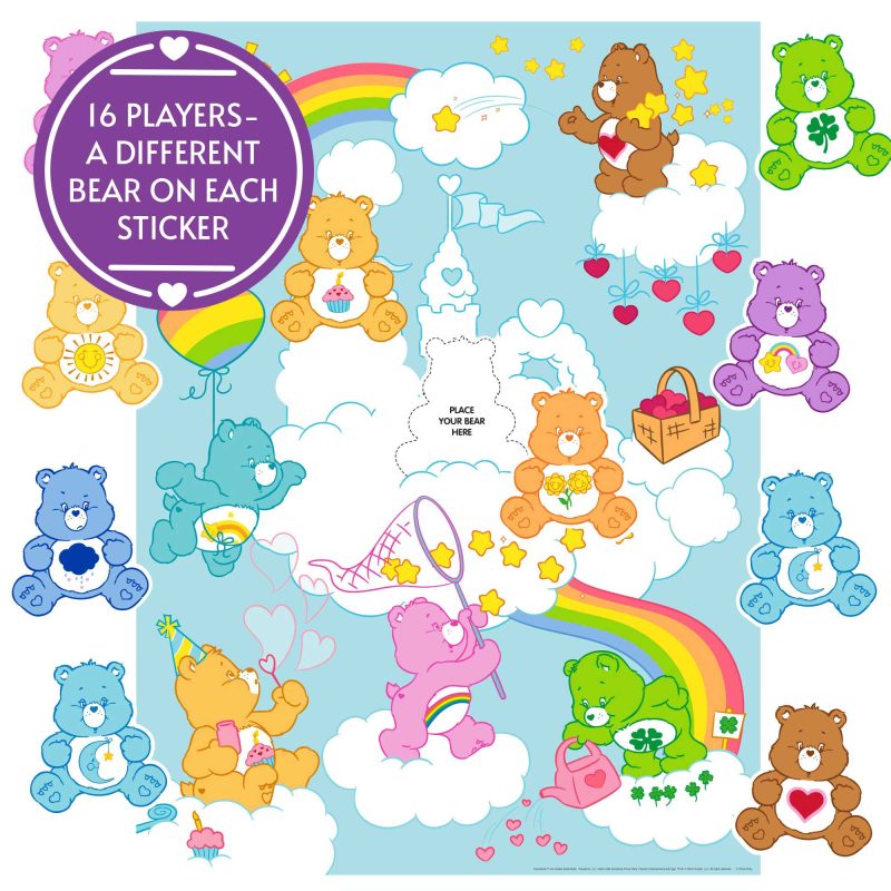 Care Bears PintheTail Game Front Label