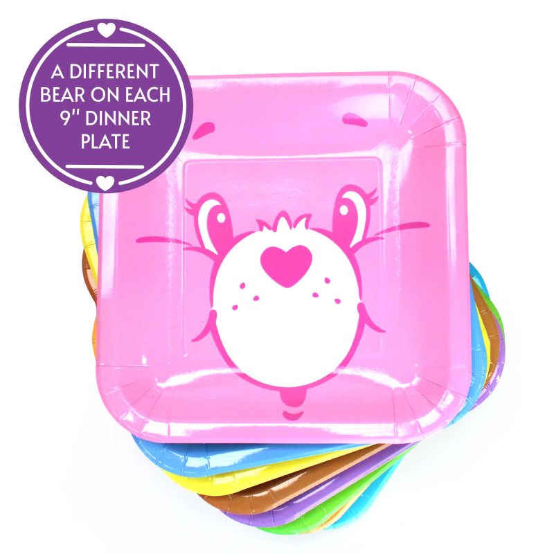 Care bear 9in Plates Stacked Badge c8d79ec9 a720 4873 9381 ed6fd2bcfebd