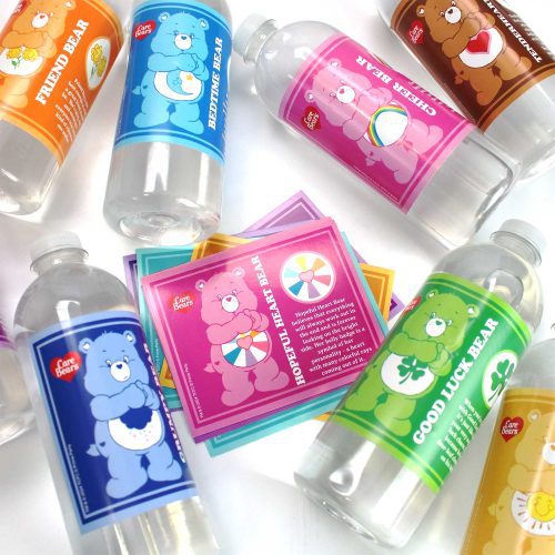 CareBears Water Bottle Labels Laydown 03