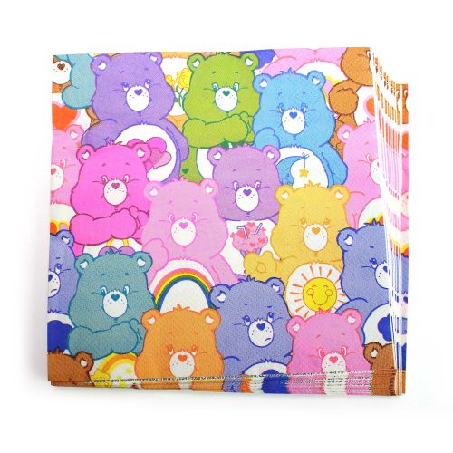 Carebears Lunch Napkin Stack