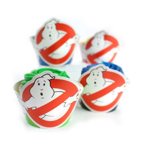 Ghostbusters Cupcake Wrappers cover