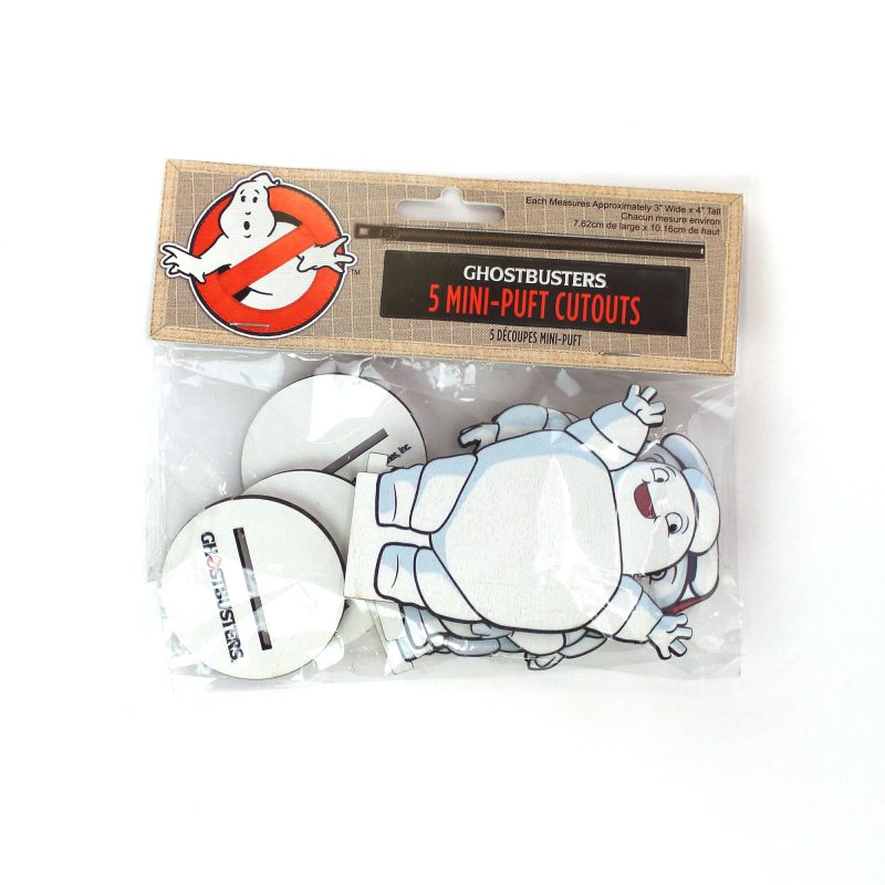 Ghostbusters MiniPufts Cutouts Packaging