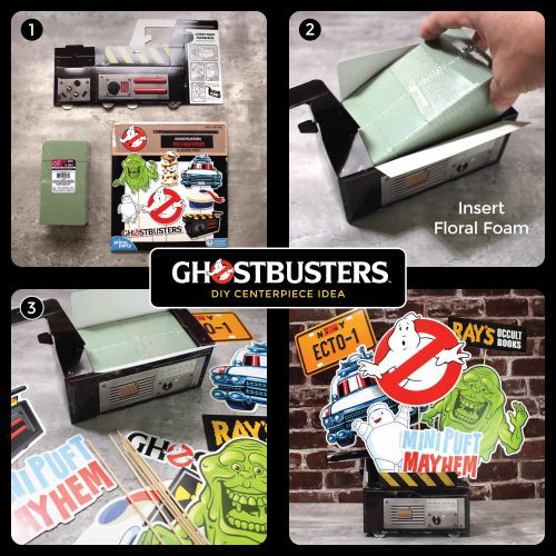 Ghostbusters Steps DIY Centerpiece 1x1 2000