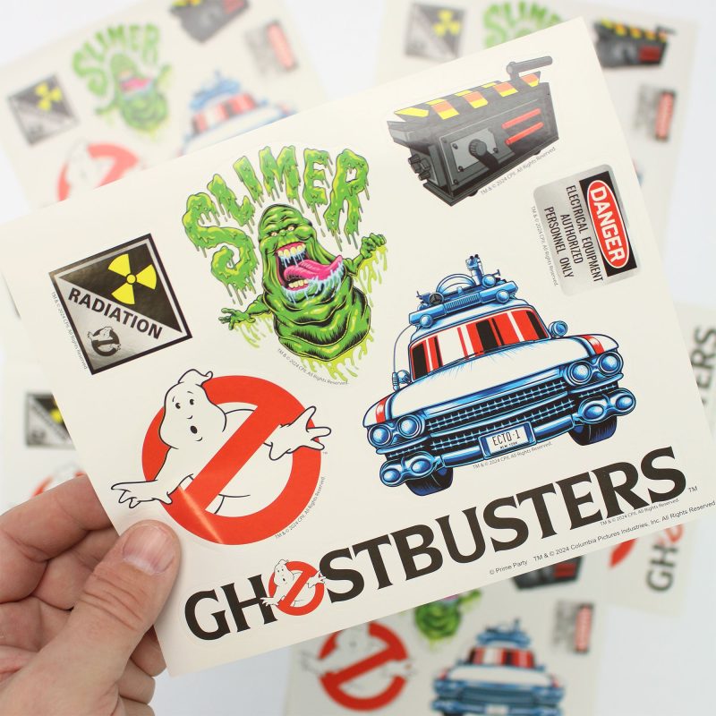 Ghostbusters Stickersheet Hand Held