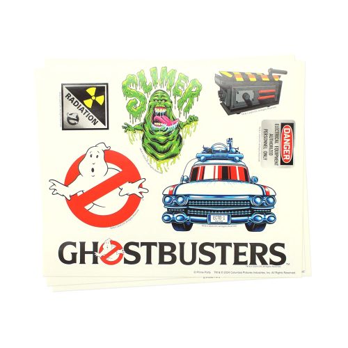 Ghostbusters Stickersheet Laydown