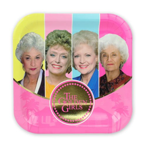 GoldenGirls DinnerPlate Raw