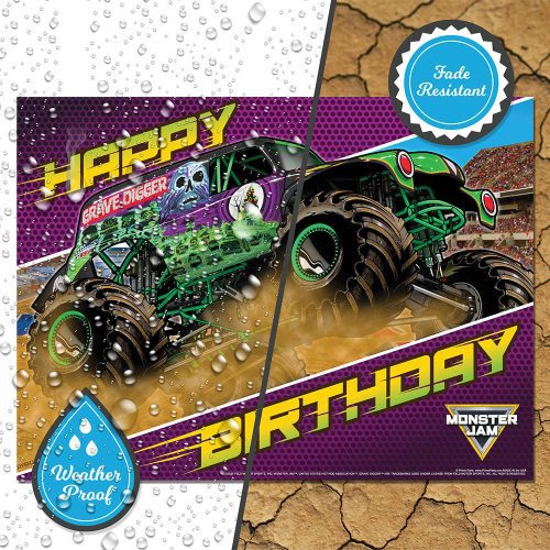 Grave Digger Yard Sign WEATHERPROOF 02