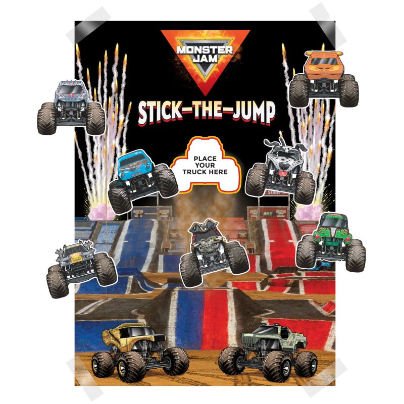 Monster Jam Stick The Jump Game Cover