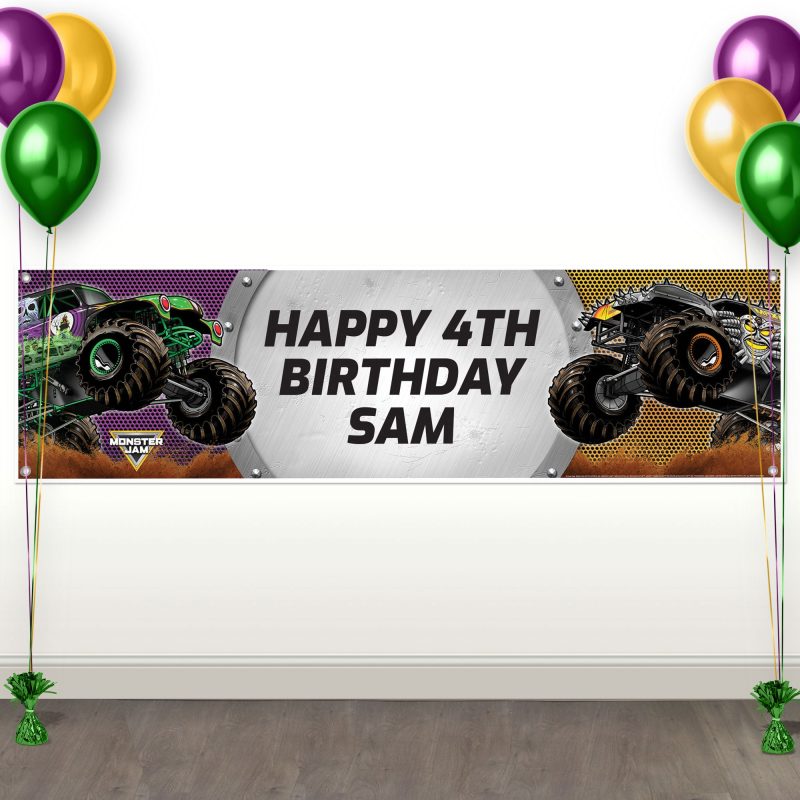 MonsterJam Banner Image 2000 Wall Balloons