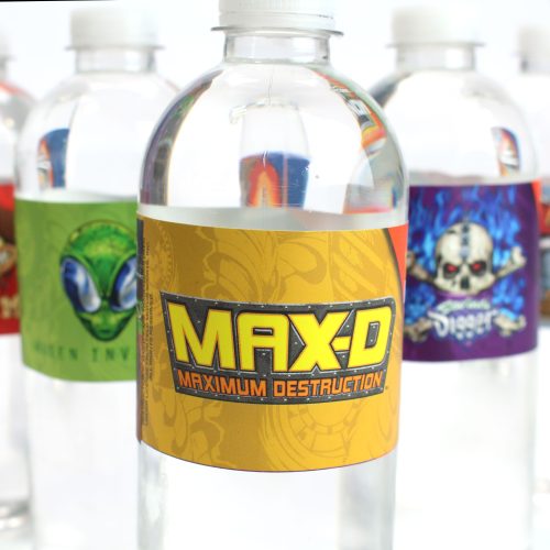 MonsterJam WaterBottle Labels MaxD Close