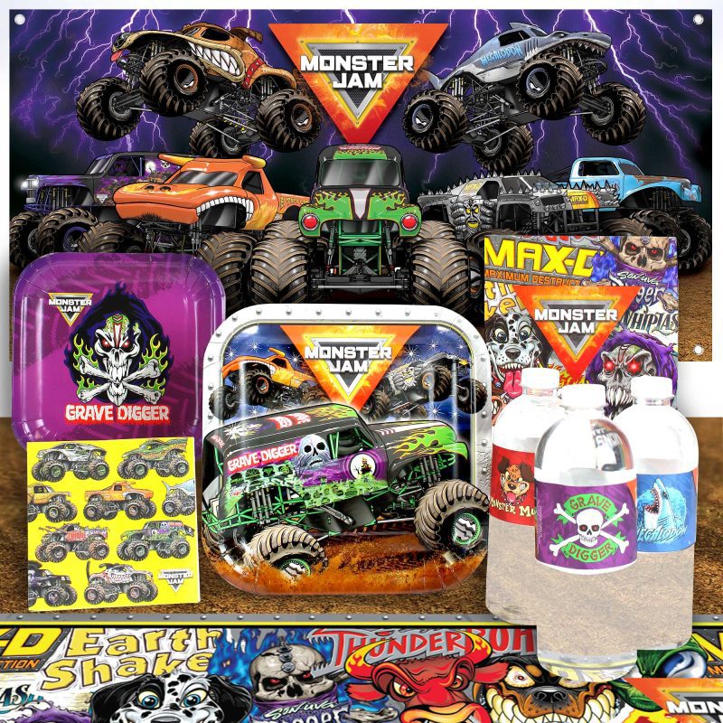 Monster Jam Standard Pack 2000 Fabric Banner