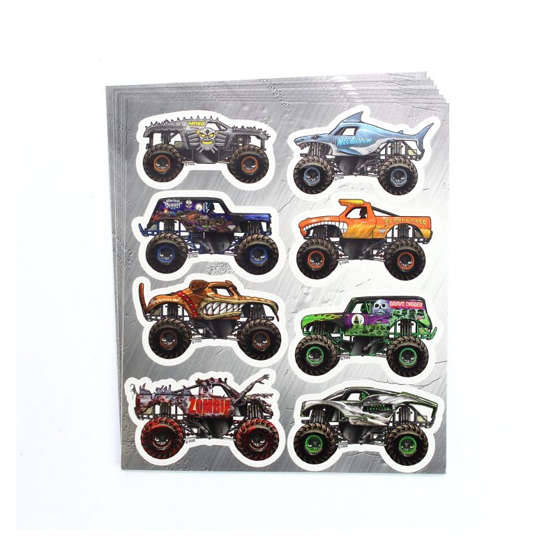 Monsterjam Sticker Sheet