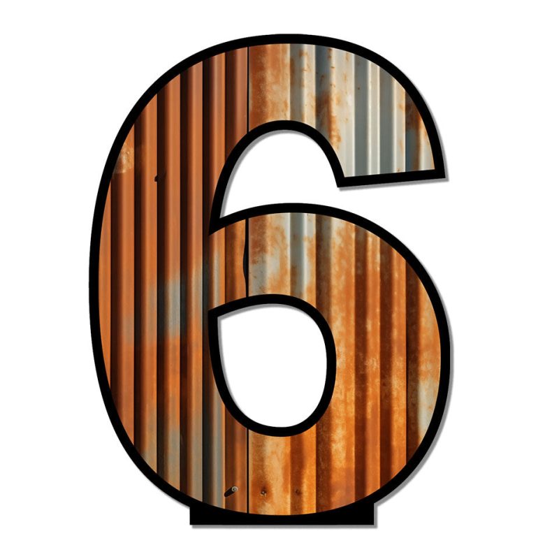 Rustic Numbers 6 Full