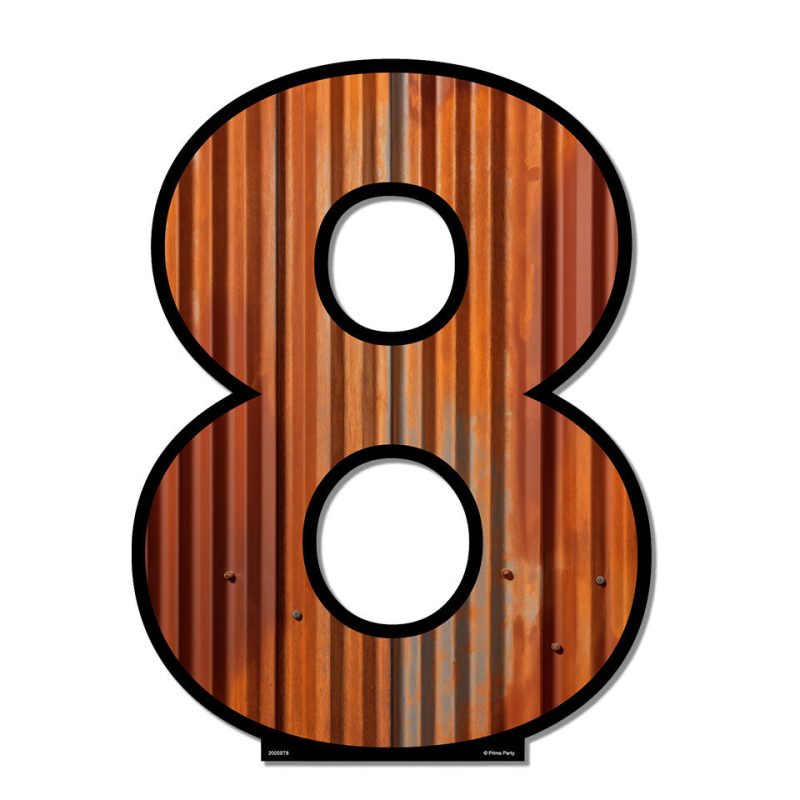 Rustic Numbers 8 Full