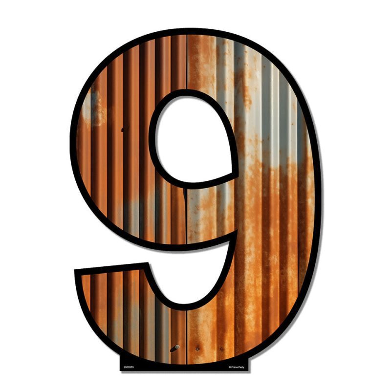 Rustic Numbers 9 Full