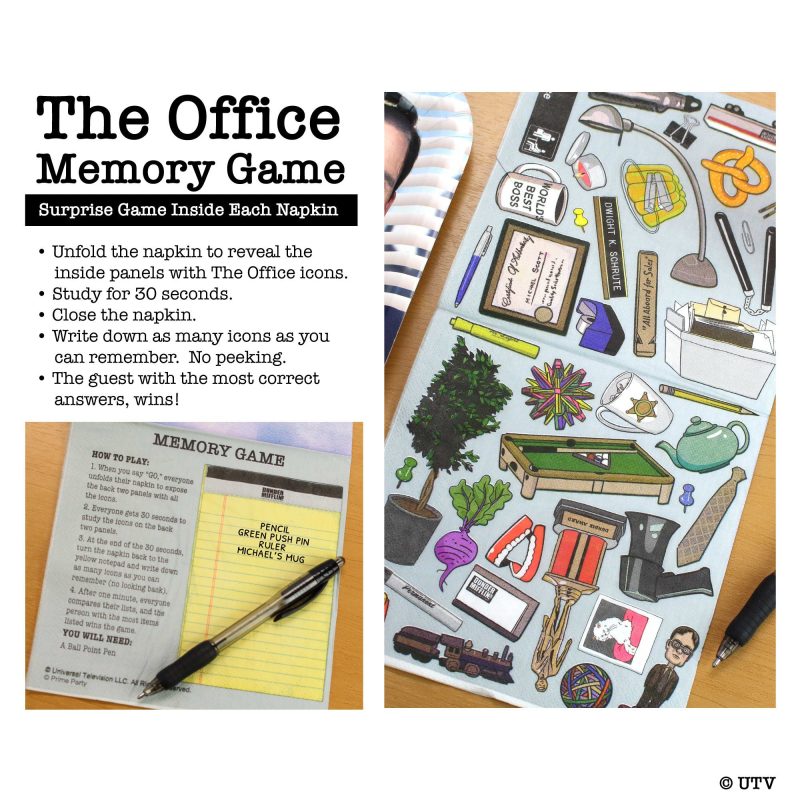 The Office Lunch Napkins Surprise Game 066c0011 4650 4280 9ba6 35e2c02cb242