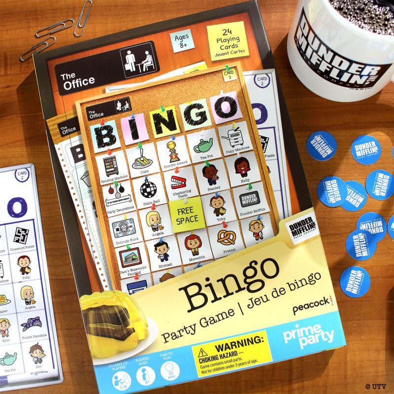 TheOffice Bingo Overhead Bingo Cover