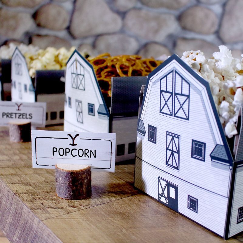 Yellowstone WatchParty Popcorn Barns Square