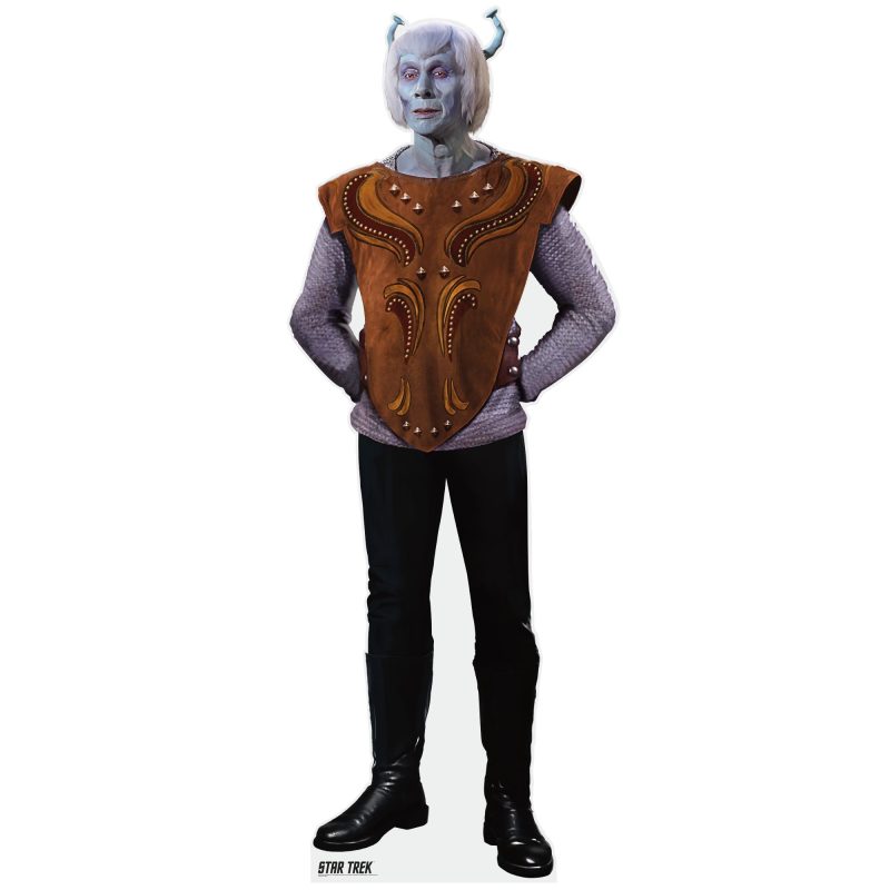 andorian cardboard cutout star trek toscardboard cutoutsprime party 525391