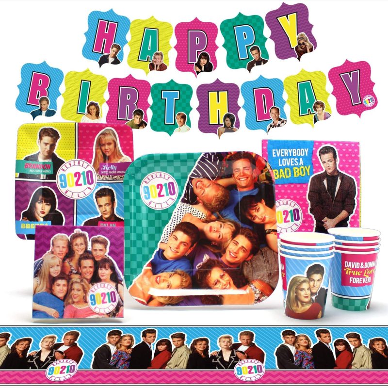 beverly hills 90210 standard pack for 8party packsprime party 877939