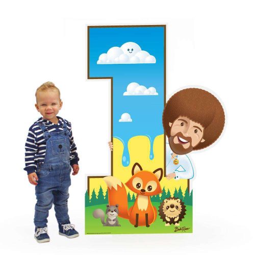 Bob Ross and Friends Number 1-5 Cardboard Cutout - Prime PartyCardboard Cutouts