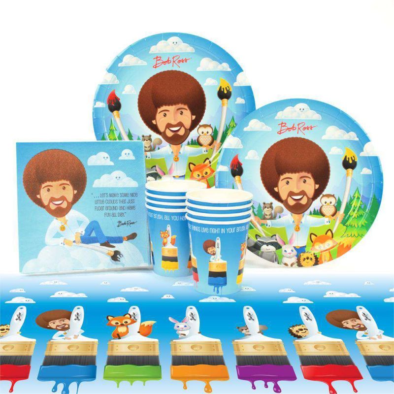 bob ross and friends value pack for 8party packsprime party 517249