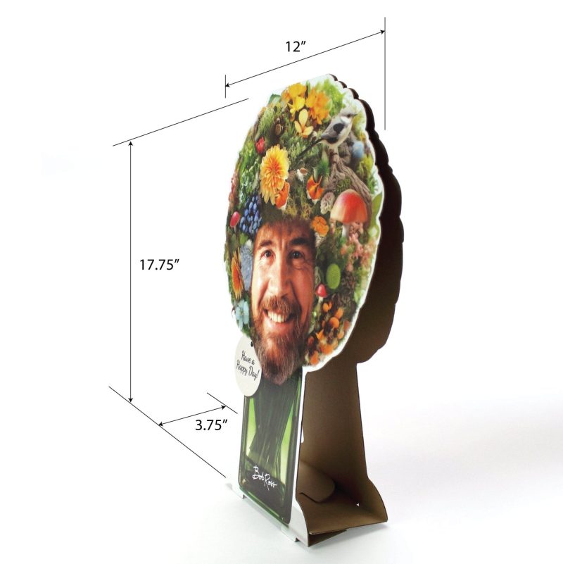 bob ross cardboard bouquetcenterpiecesprime party 273359