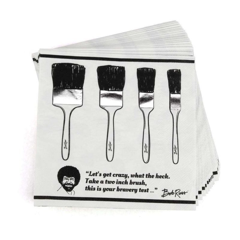 bob ross classic luncheon napkins 20 packnapkinsprime party 422823