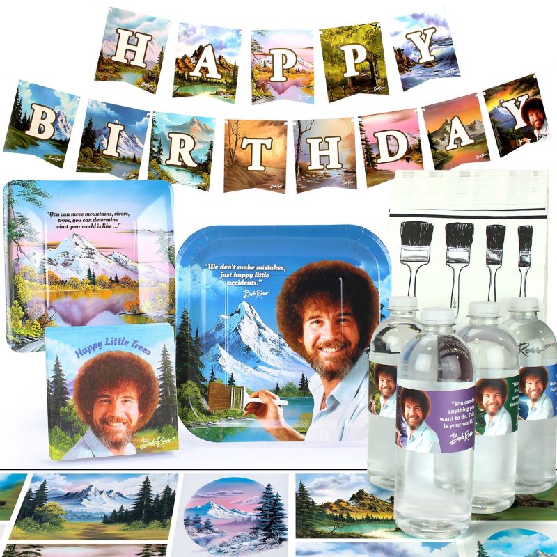 bob ross classic standard pack for 8party packsprime party 395589