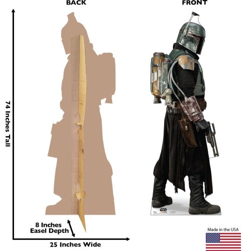 boba fett armor the mandalorian cardboard cutoutcardboard cutoutsprime party 939307