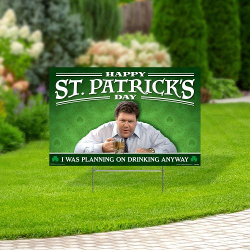 cheers st patricks day yard signyard signsprime party 443803