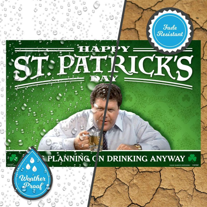 cheers st patricks day yard signyard signsprime party 919339