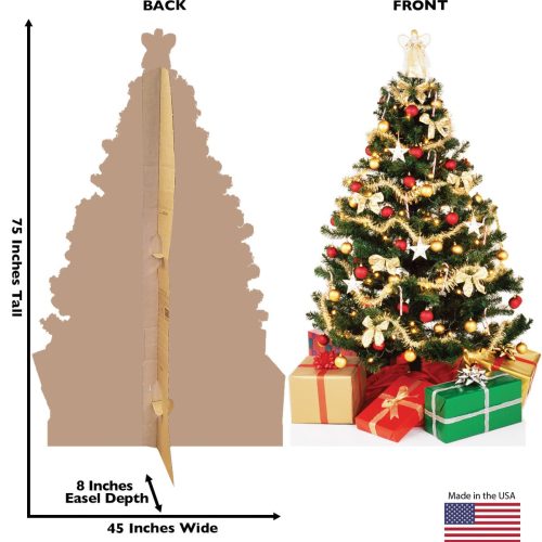 christmas tree cardboard cutoutcardboard cutoutsprime party 110789