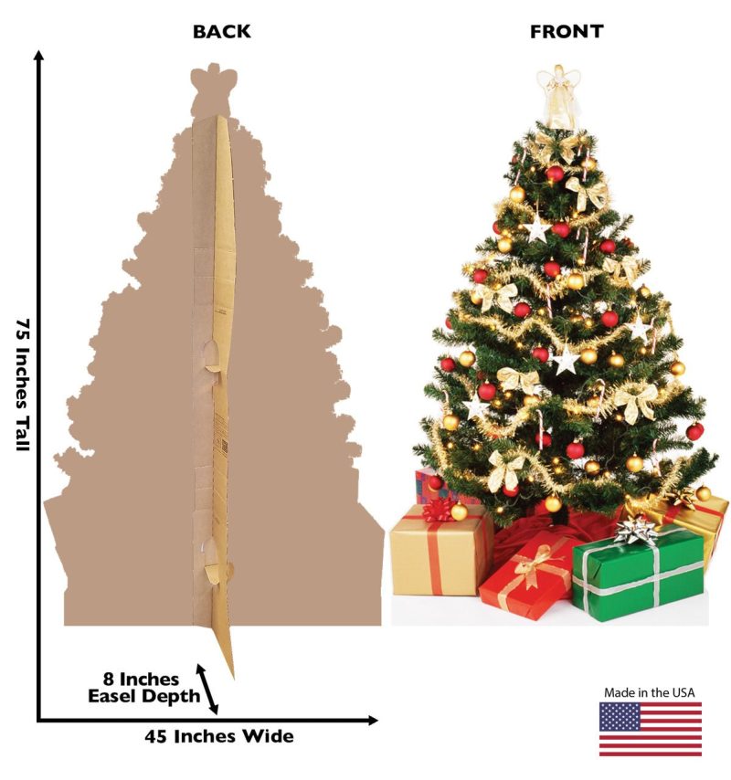 christmas tree cardboard cutoutcardboard cutoutsprime party 110789