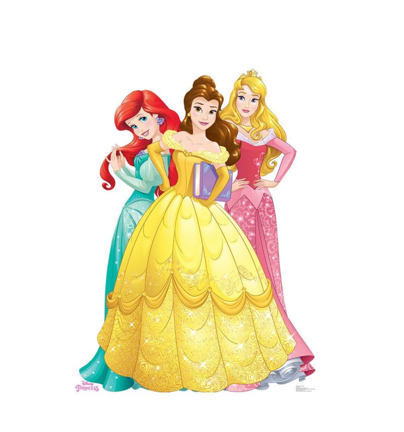 disney princess group cardboard cutoutcardboard cutoutsprime party 777080