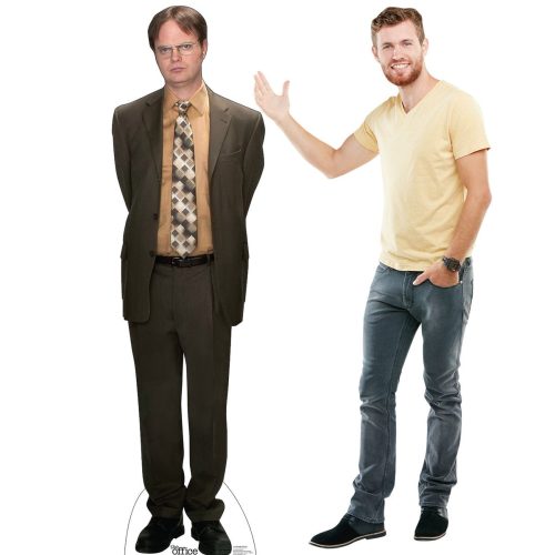 dwight schrute the office cardboard cutoutcardboard cutoutsprime party 613772