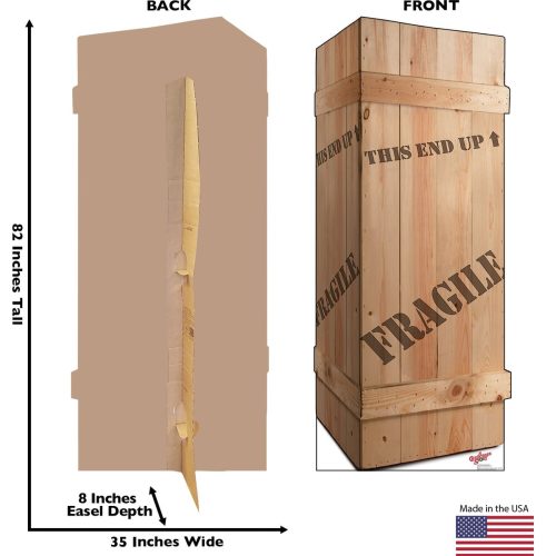 fragile leg lamp crate a christmas story cardboard cutoutcardboard cutoutsprime party 133122