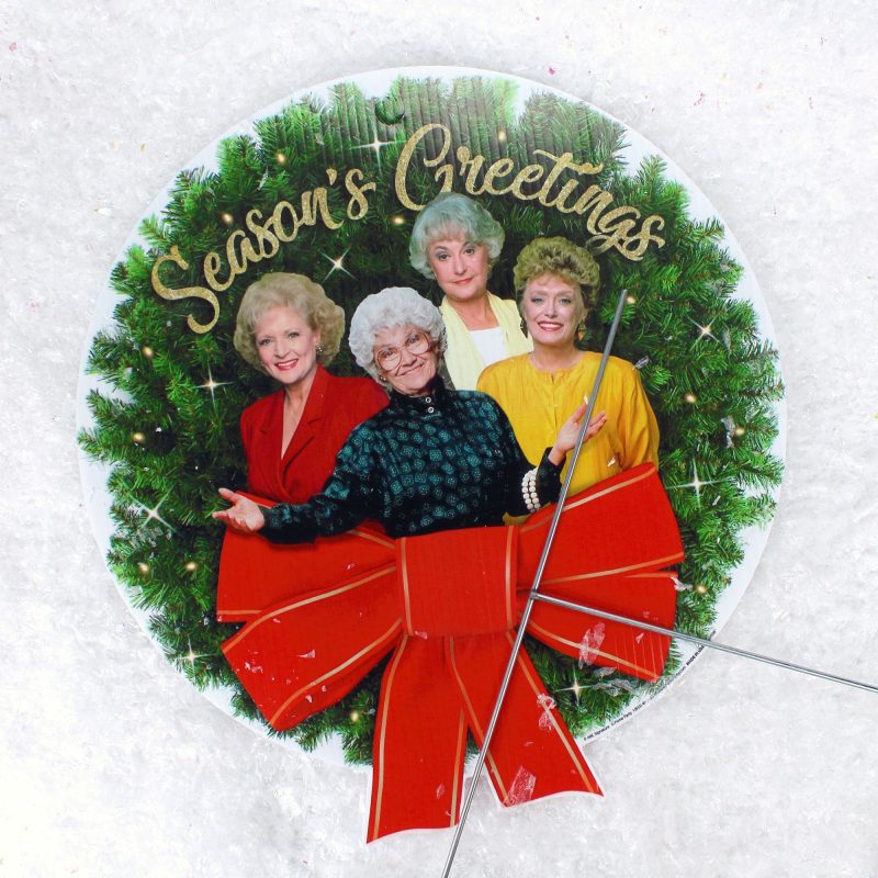 golden girls 16 wreath seasons greetingsyard signsprime party 412134