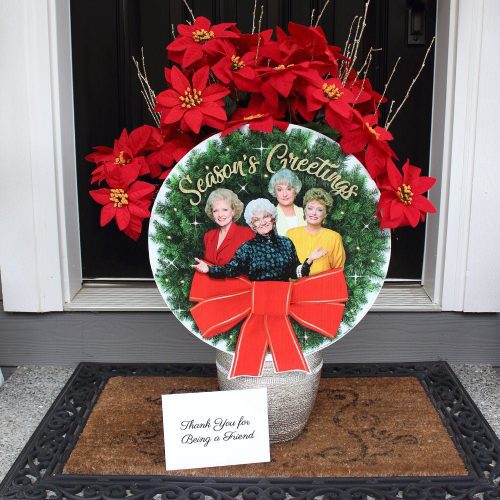 golden girls 16 wreath seasons greetingsyard signsprime party 944779