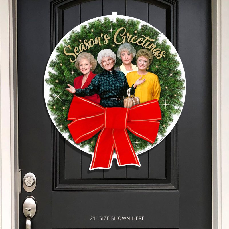 golden girls 21 wreath seasons greetingsyard signsprime party 896361