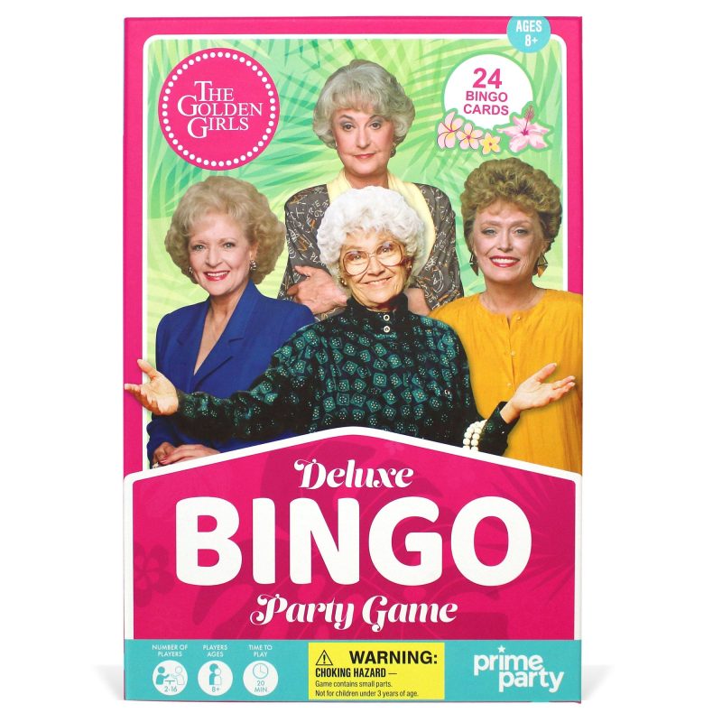 golden girls bingo party game for 24 playersgames activitiesprime party 131383