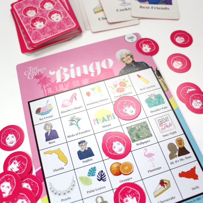 golden girls bingo party game for 24 playersgames activitiesprime party 643341