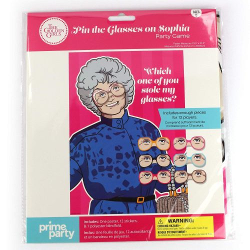 golden girls pin the glasses on sophia party gamegames activitiesprime party 909486