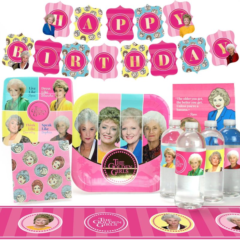 golden girls standard pack for 8party packsprime party 528440