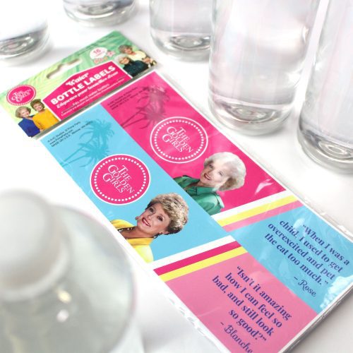 golden girls water bottle labels waterproof bottle wraps set of 16water bottle labelsprime party 229376