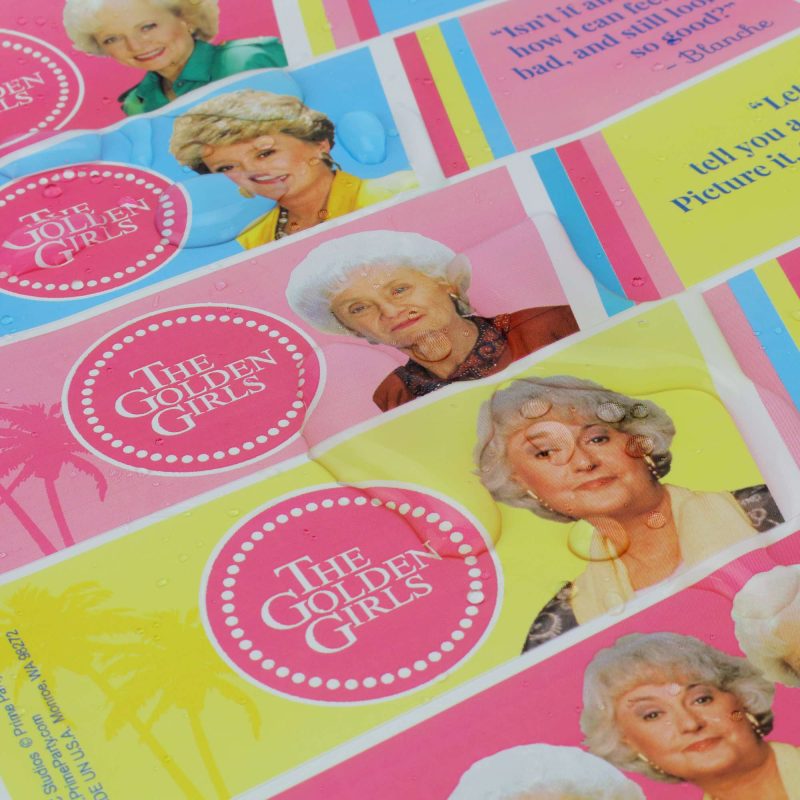 golden girls water bottle labels waterproof bottle wraps set of 16water bottle labelsprime party 596548