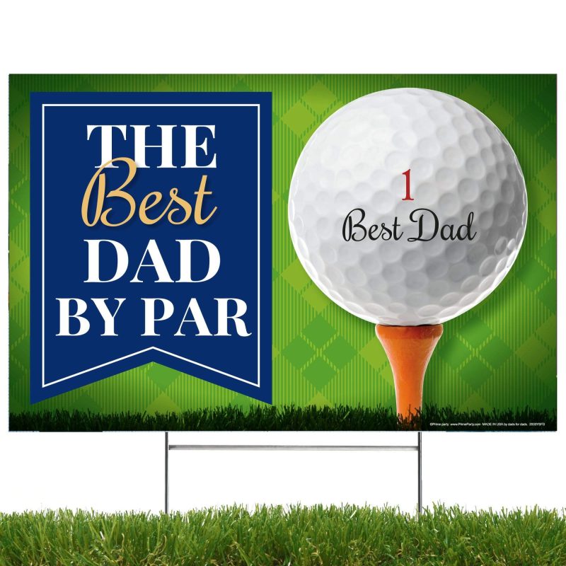 golf fathers day yard signyard signsprime party 712344