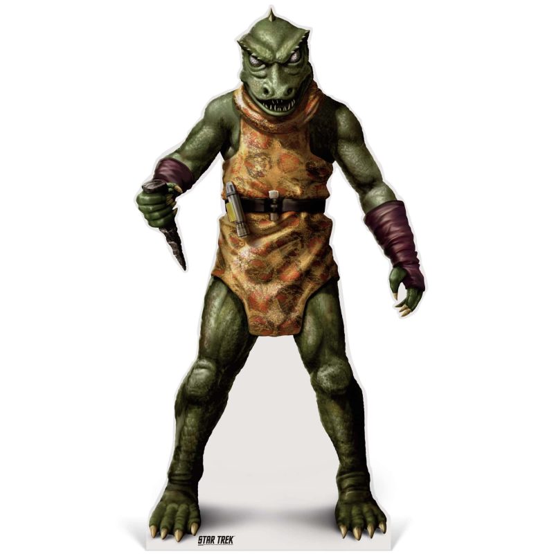 gorn life size cardboard cutout star trekcardboard cutoutsprime party 161764