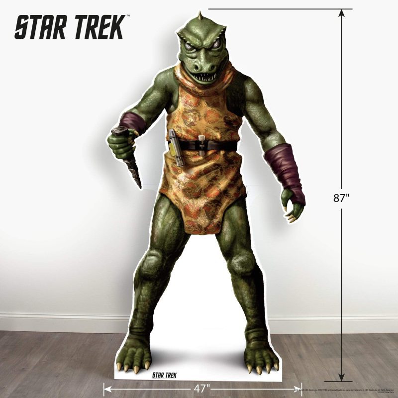 gorn life size cardboard cutout star trekcardboard cutoutsprime party 990370