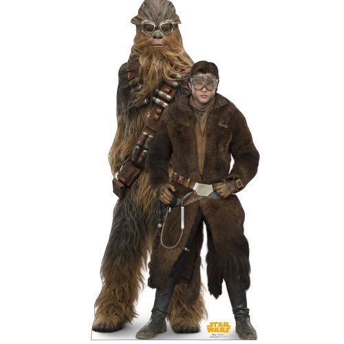 Han Solo and Chewbacca - Star Wars 40th - Cardboard Cutout - Prime PartyCardboard Cutouts